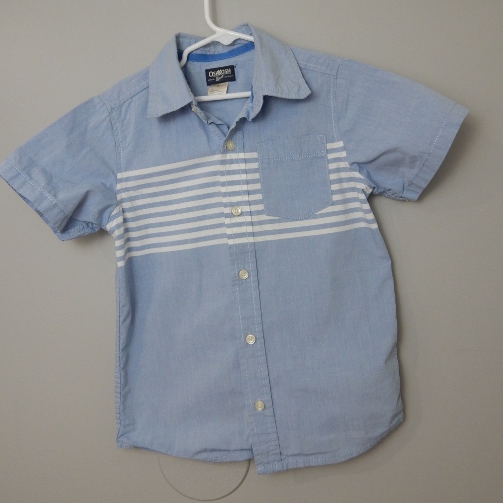 Boy Oshkosh button down shirt sz 7
